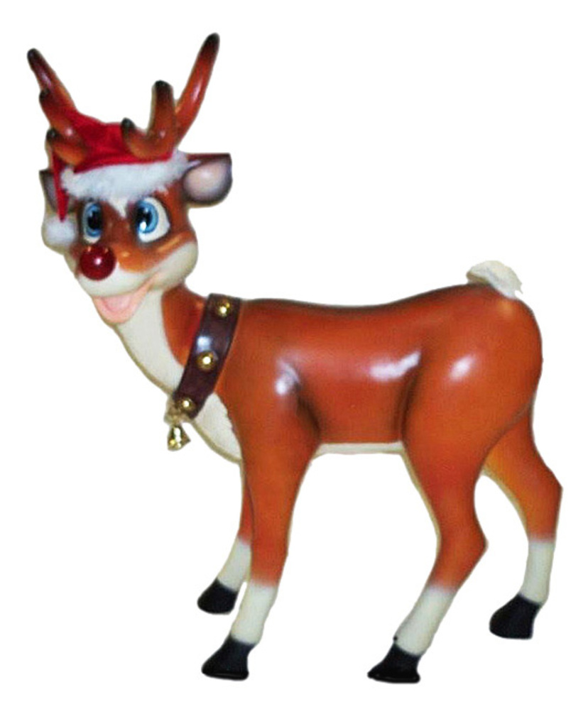 4ft Funy Rudolph